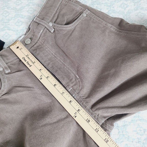 Reformation Cowboy High Rise Jeana Wide Leg Jeans Brown Taupe Minimalist Boho 26 - Picture 9 of 10